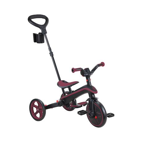 Tricycle explorer 4-en-1 évolutif et pliable Rouge bordeaux 3 - vertbaudet enfant 