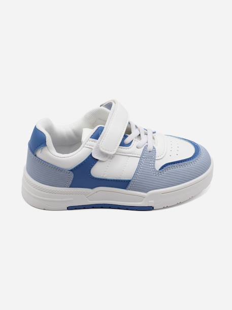 Basket à scratch Blanc+Bleu+Gris+Noir 159+Noir 1817 7 - vertbaudet enfant 