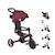 Tricycle explorer 4-en-1 évolutif et pliable Rouge bordeaux 1 - vertbaudet enfant 