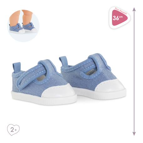 Baskets bleues pour poupon 36 cm Multicolore 3 - vertbaudet enfant 