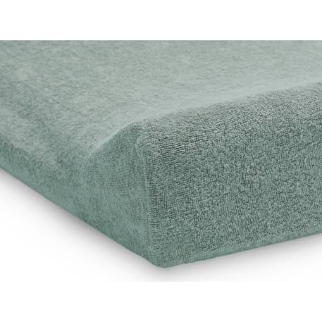 Housse matelas à langer éponge en coton Nougat+Vert poudré 8 - vertbaudet enfant 