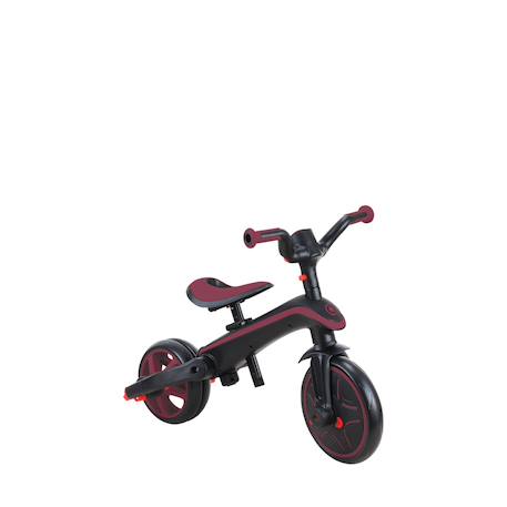 Tricycle explorer 4-en-1 évolutif et pliable Rouge bordeaux 5 - vertbaudet enfant 