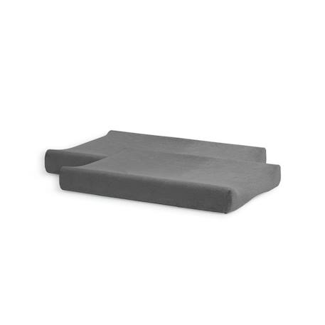 Housse matelas à langer éponge (2 pcs) en coton Biscuit+Caramel & biscuit+Gris tempête+Ivoire+Ivoire & nougat+Nougat+Vert olive+Vert poudré 13 - vertbaudet enfant 