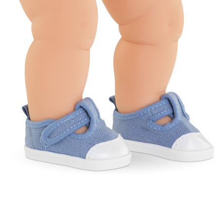 Baskets bleues pour poupon 36 cm Multicolore 2 - vertbaudet enfant 