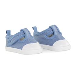 Jouet-Poupons et poupées-Baskets bleues pour poupon 36 cm