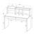 Bureau avec sur-meuble tacco Blanc et bois 3 - vertbaudet enfant 