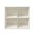 Bloc de rangement 4 cases effet bois  colette Blanc 3 - vertbaudet enfant 