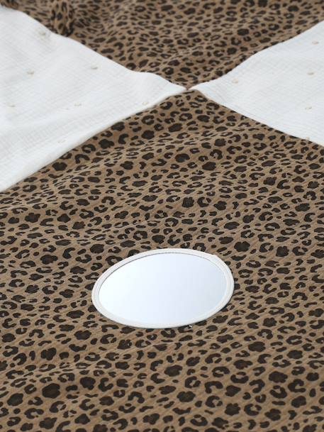 Tapis d'éveil léopard en gaze de coton beige 7 - vertbaudet enfant 