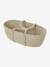 Couffin bébé en fibres naturelles tressées Blanc+Léopard+vert sauge 9 - vertbaudet enfant 