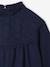 Tee-shirt blouse fille détail broderie anglaise manches longues bleu pâle+écru+marine+mauve+vert foncé 11 - vertbaudet enfant 
