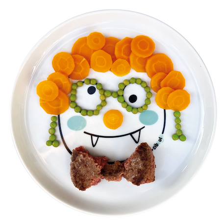 Box assiette porcelaine monstre + ventouse + livret d'inspirations Multi-coloured 4 - vertbaudet enfant 