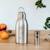 Gourde en inox isotherme 700 ml friendly ginkgo Gris 3 - vertbaudet enfant 