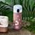Gourde isotherme à bec verseur 360ml pop Bleu dino+Bleu infinity+Bleu wolf+Cannelle fox+Graphic papercut+Rose birds+Vert natural+Vert raccoon 19 - vertbaudet enfant 
