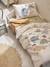 Parure housse de couette bébé et taie d'oreiller MINISAURUS écru 1 - vertbaudet enfant 
