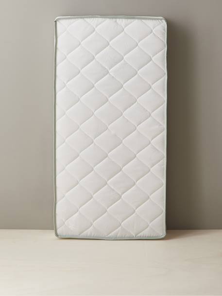 Matelas bébé anti-acariens traité Bi-ome NTL® blanc 1 - vertbaudet enfant 