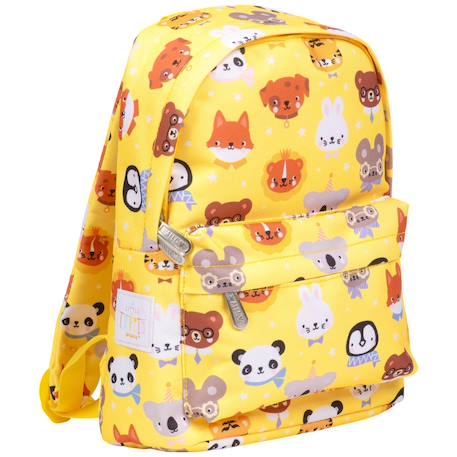 Sac à dos bébé Jaune, orange, blanc 1 - vertbaudet enfant 