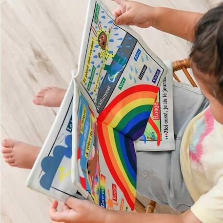 Livre d'éveil - mon petit journal à froisser - les vehicules Multi-coloured 4 - vertbaudet enfant 