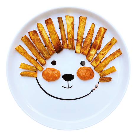 Box assiette porcelaine animal + ventouse + livret d'inspirations Multi-coloured 4 - vertbaudet enfant 