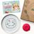 Box assiette porcelaine monstre + ventouse + livret d'inspirations Multi-coloured 1 - vertbaudet enfant 