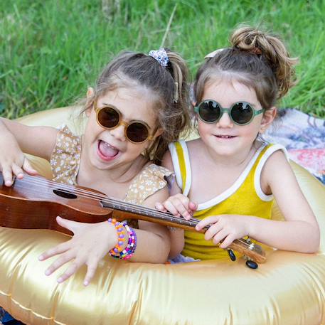 Lunettes de soleil woam Jaune+Pêche+Vert olive+Violet 5 - vertbaudet enfant 