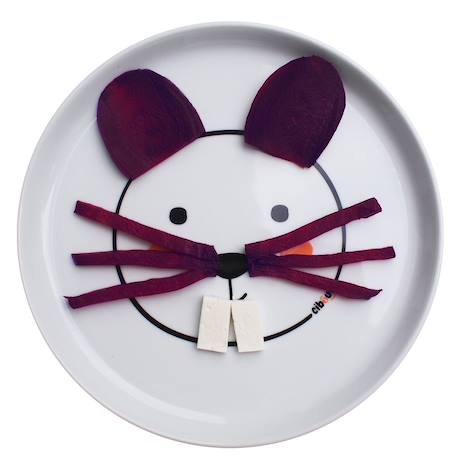 Box assiette porcelaine animal + ventouse + livret d'inspirations Multi-coloured 5 - vertbaudet enfant 