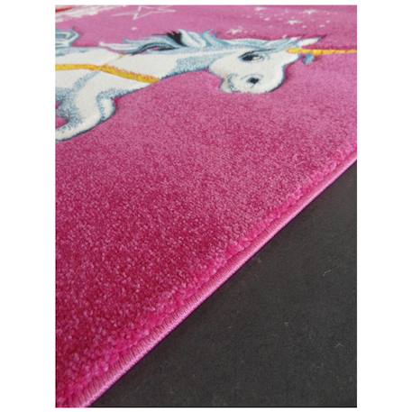 Tapis enfant tissé motif licorne Rose 6 - vertbaudet enfant 