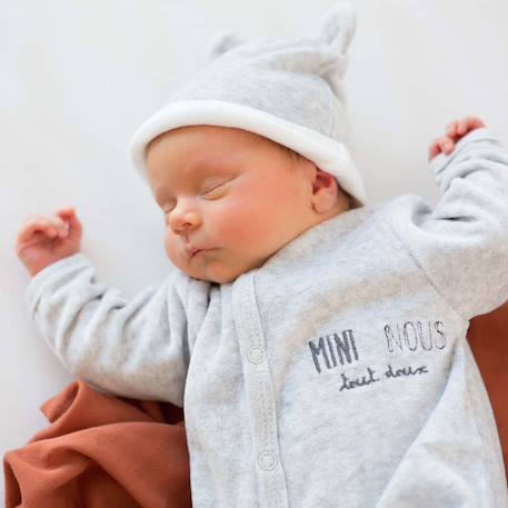 Trousseau naissance 6 pièces Gris 3 - vertbaudet enfant 