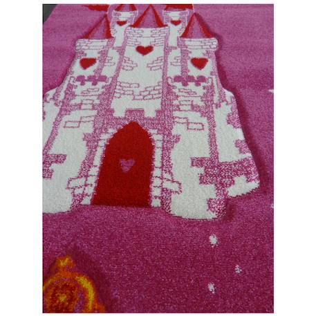Tapis enfant tissé motif licorne Rose 3 - vertbaudet enfant 
