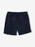 Short en velours poches coeur fille facile à enfiler marine+vieux rose 3 - vertbaudet enfant 