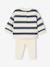 Ensemble bébé sweat-shirt + legging Disney Minnie rayé bleu/écru 4 - vertbaudet enfant 