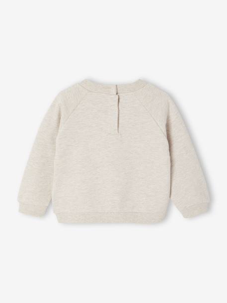 Sweat bébé Disney Winnie l'ourson beige chiné 2 - vertbaudet enfant 