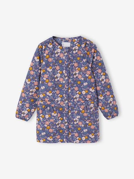 Tablier fille personnalisable Flowers marine 4 - vertbaudet enfant 