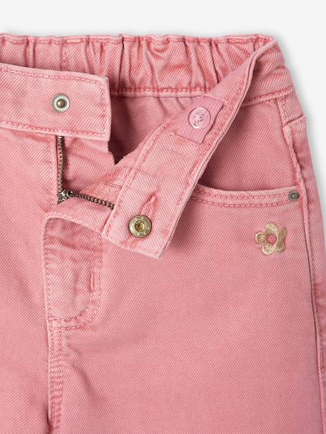 Pantalon fille large couleur pivoine+prune+rose+vert+vert de gris 13 - vertbaudet enfant 