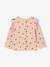 T-shirt en côtes manches volantées bébé fille écru+rose poudré 8 - vertbaudet enfant 