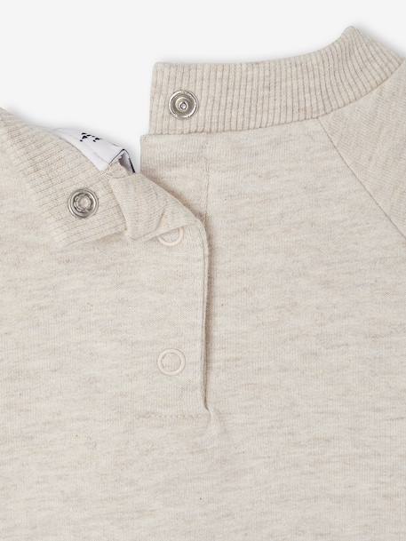 Sweat bébé Disney Winnie l'ourson beige chiné 4 - vertbaudet enfant 