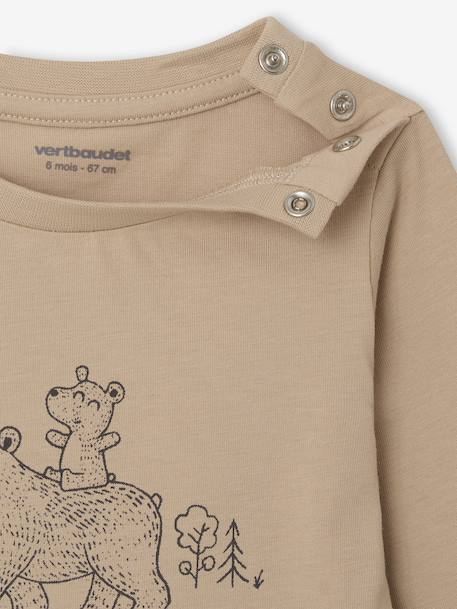Hauts Vertbaudet T-Shirt Tunisien bébé garçon Manches Longues Bébé garçon 0-24m Hauts Vertbaudet T-Shirt Tunisien bébé garçon Manches Longues Bébé garçon 0-24m