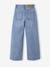 Jean large poches charpentier fille bleu moyen+denim gris 4 - vertbaudet enfant 
