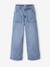 Jean large poches charpentier fille bleu moyen+denim gris 3 - vertbaudet enfant 