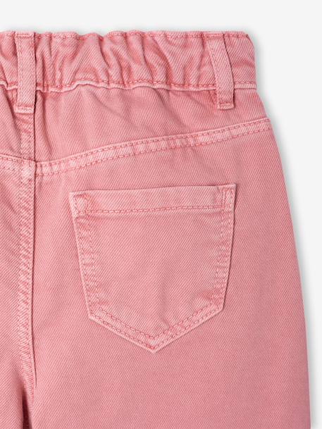Pantalon fille large couleur pivoine+prune+rose+vert+vert de gris 14 - vertbaudet enfant 
