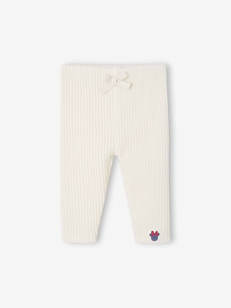 Ensemble bébé sweat-shirt + legging Disney Minnie rayé bleu/écru 3 - vertbaudet enfant 