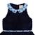 Robe velours    à col claudine liberty  hepburn Bleu marine bleu roi 4 - vertbaudet enfant 