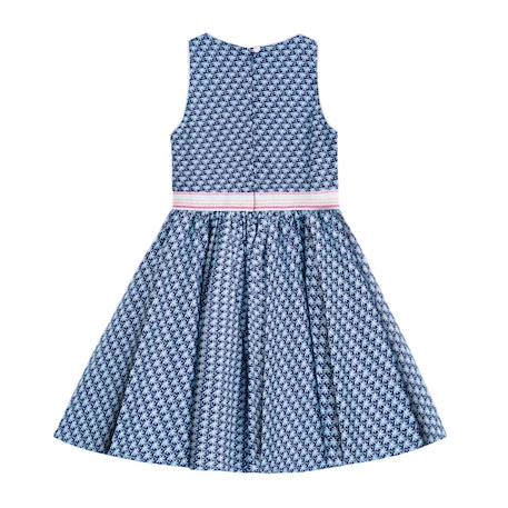 Robe cérémonie     hepburn Bleu foncé argent 5 - vertbaudet enfant 
