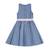 Robe cérémonie     hepburn Bleu foncé argent 5 - vertbaudet enfant 