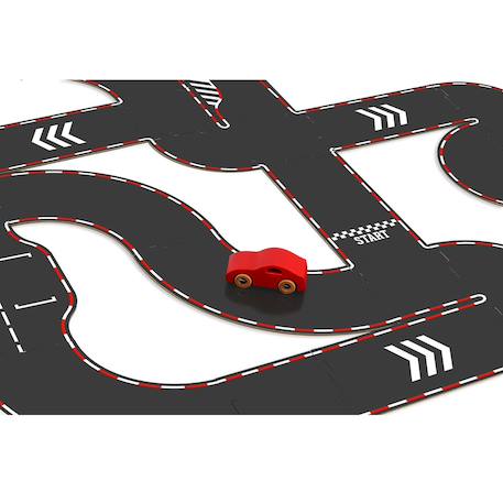 Circuit réversible avec 2 voitures Noir 2 - vertbaudet enfant 