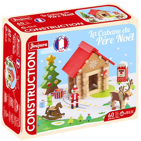 La cabane du père noël 60 pièces Marron 1 - vertbaudet enfant 