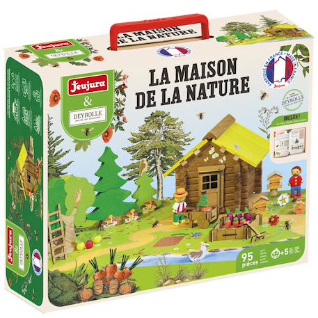 La maison de la nature 95 pièces Marron 1 - vertbaudet enfant 