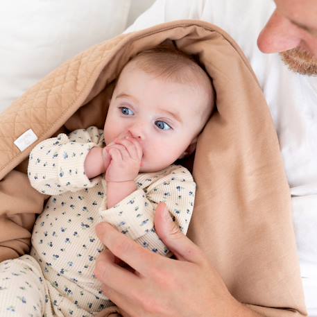Couverture hiver  - tog 3 pady quilted - jersey Beige+Blush+Cream+Lunar+Mix grey+Mix tender+Stone+Vintage 2 - vertbaudet enfant 
