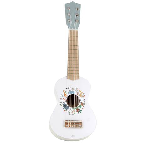 Guitare en bois pour enfant Blanc 2 - vertbaudet enfant 