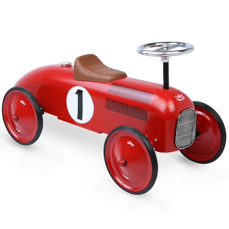 Porteur voiture vintage Bleu+Bleu clair+Bleu nuit+Bleu police+Noir+Orange+Rouge+Rouge et blanc crème+Rouge vif+Vert+Vert sauge+Violet 34 - vertbaudet enfant 