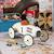 Porteur voiture vintage en métal Blanc 6 - vertbaudet enfant 